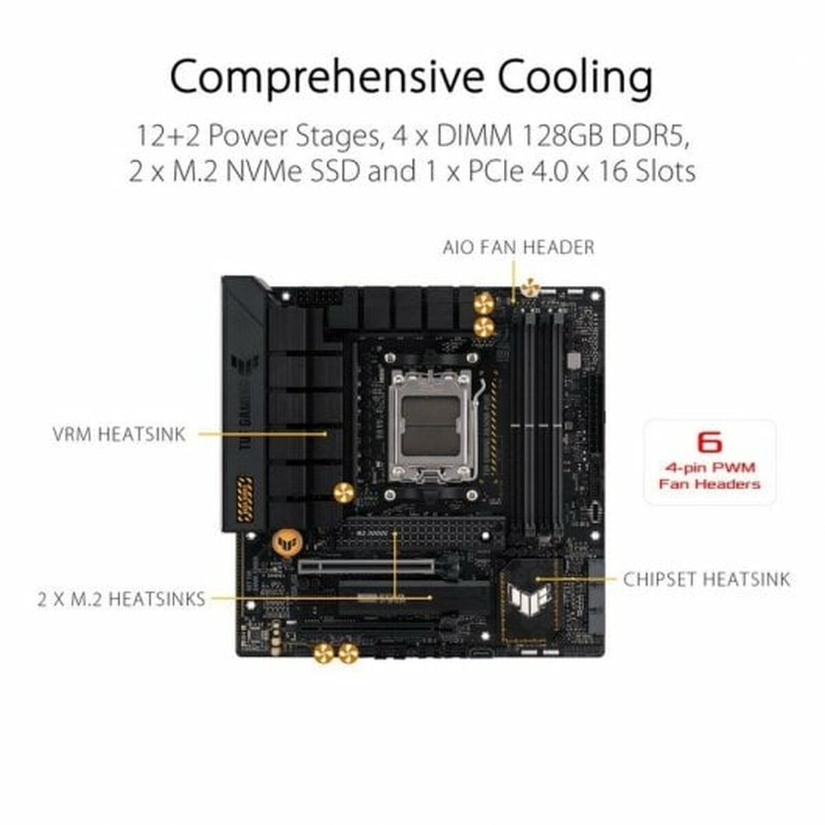 Motherboard Asus AMD AM5 AMD AMD B650 Motherboard Asus AMD AM5 AMD AMD B650