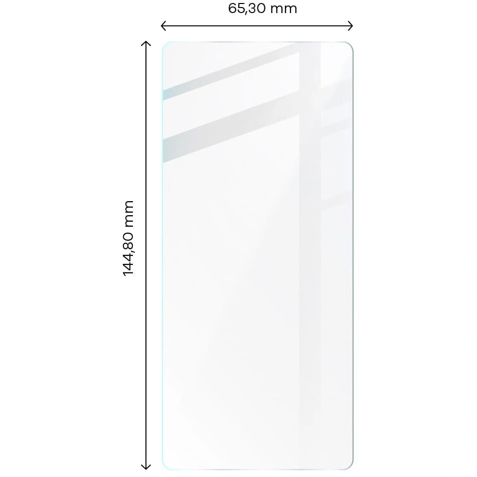 BIZON Clear 3x screen glass + camera glass Pixel 7A