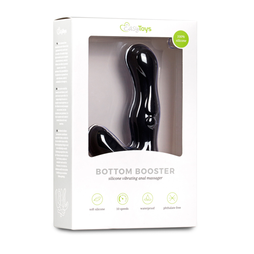Black Vibrating Buttplug