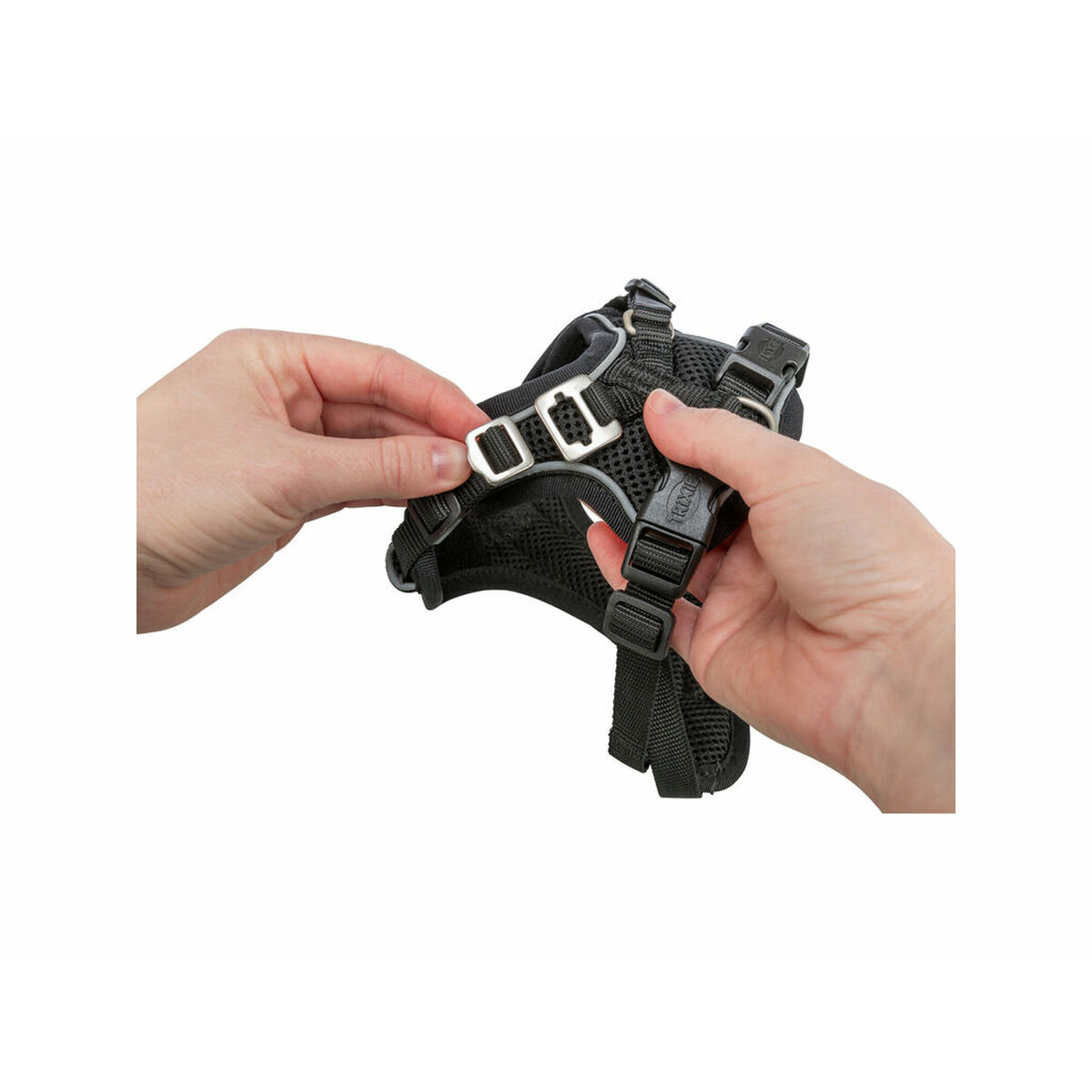 Dog Harness Trixie Premium FlexMesh Black M Dog Harness Trixie Premium FlexMesh Black M