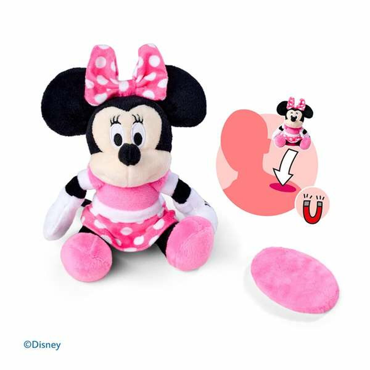 Fluffy toy Smoby Minnie 12 cm