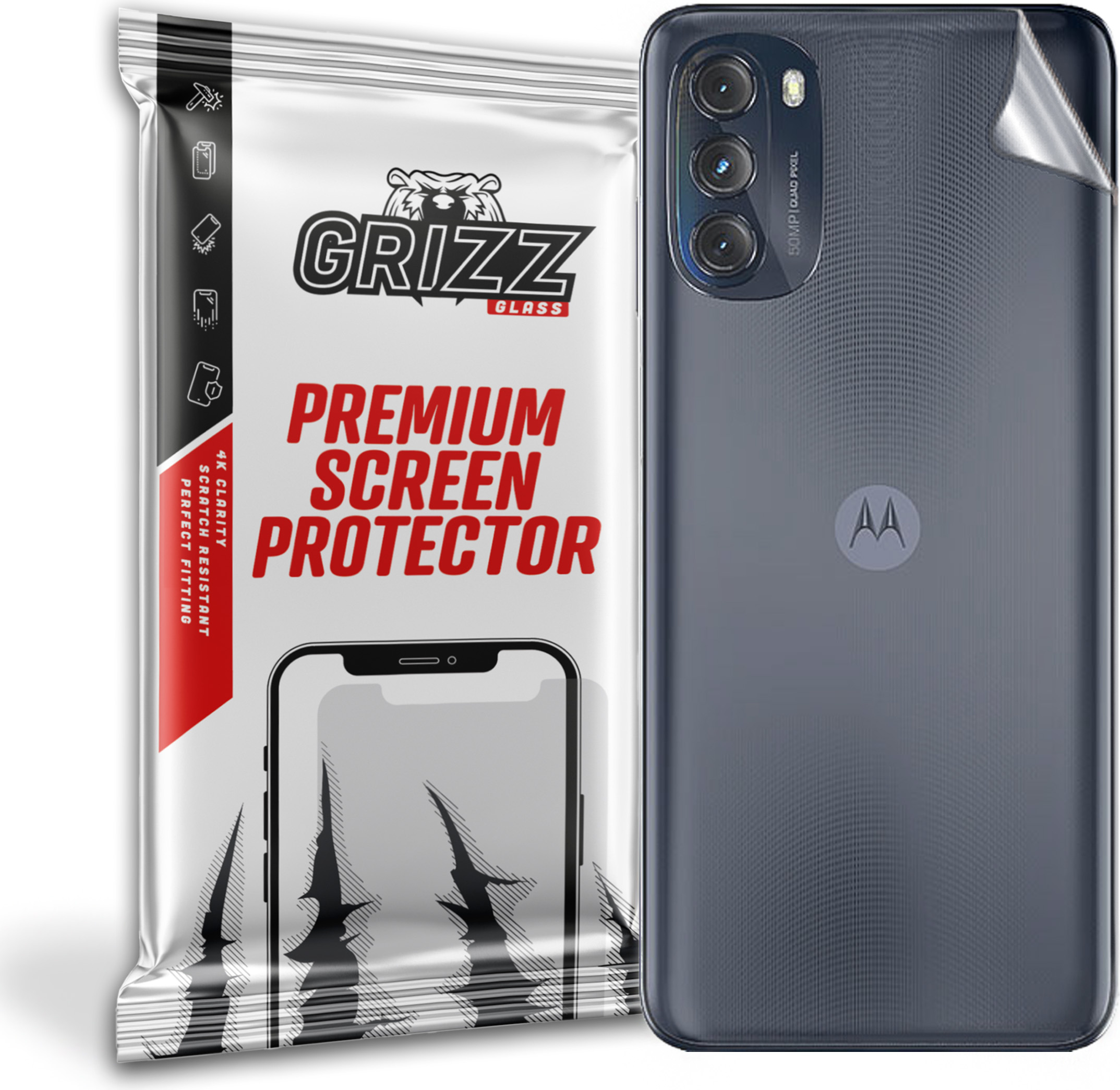 GrizzGlass SatinSkin Motorola Moto G (2022)