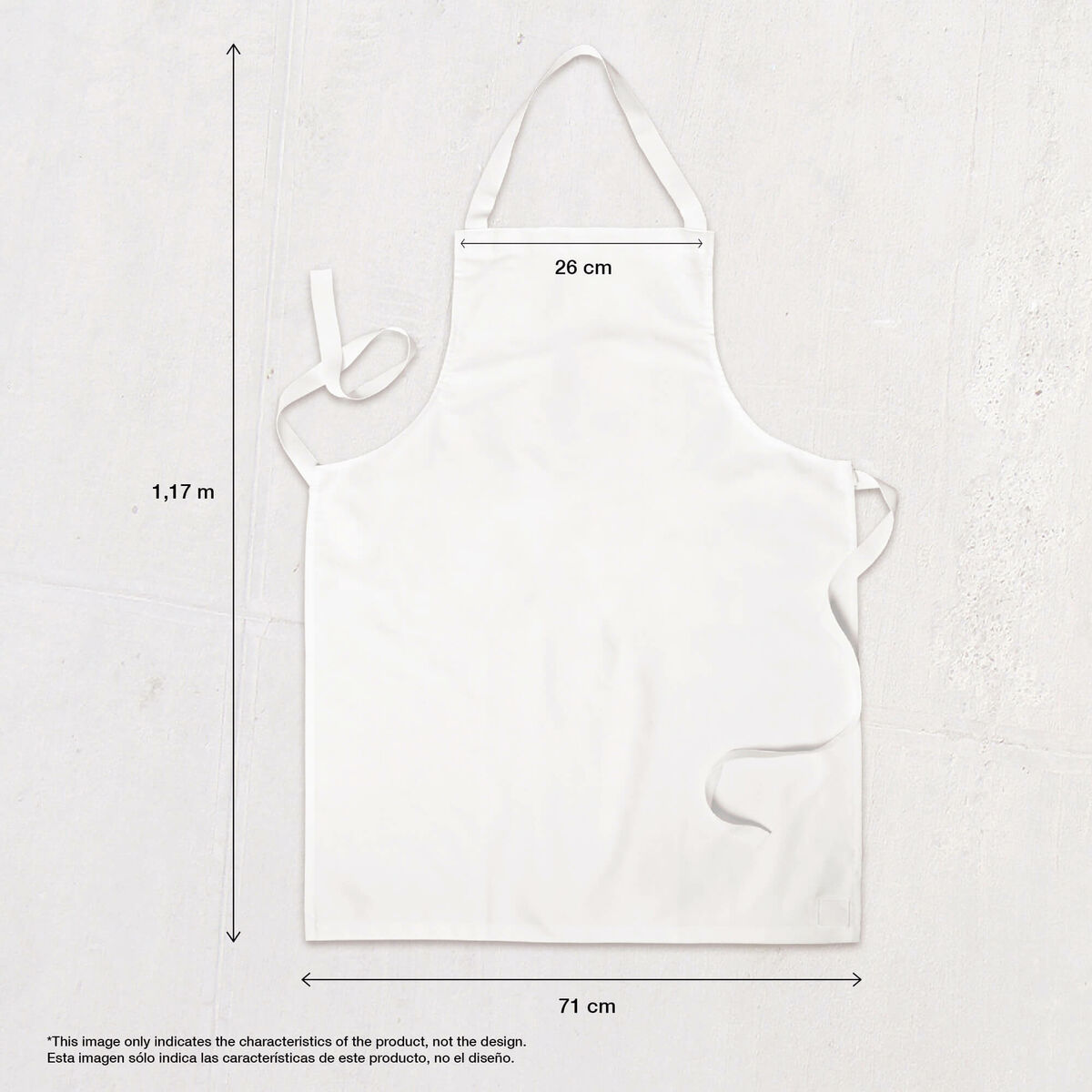 Apron Belum 0120-156 110 x 69 cm