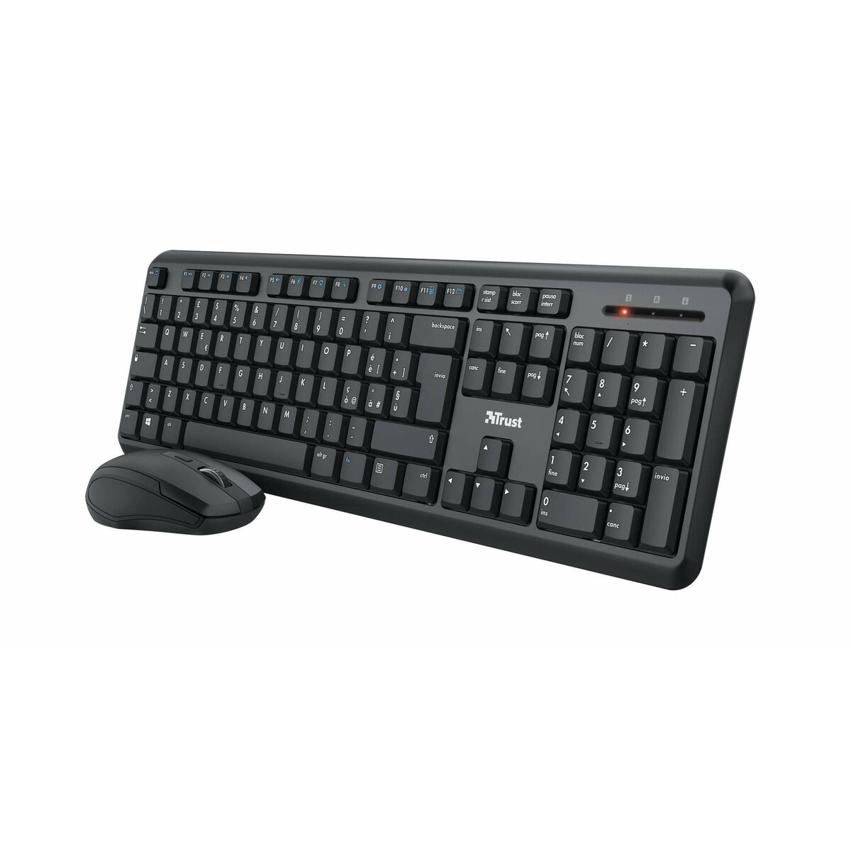 Keyboard and Mouse Trust 24081 Black (Refurbished B)