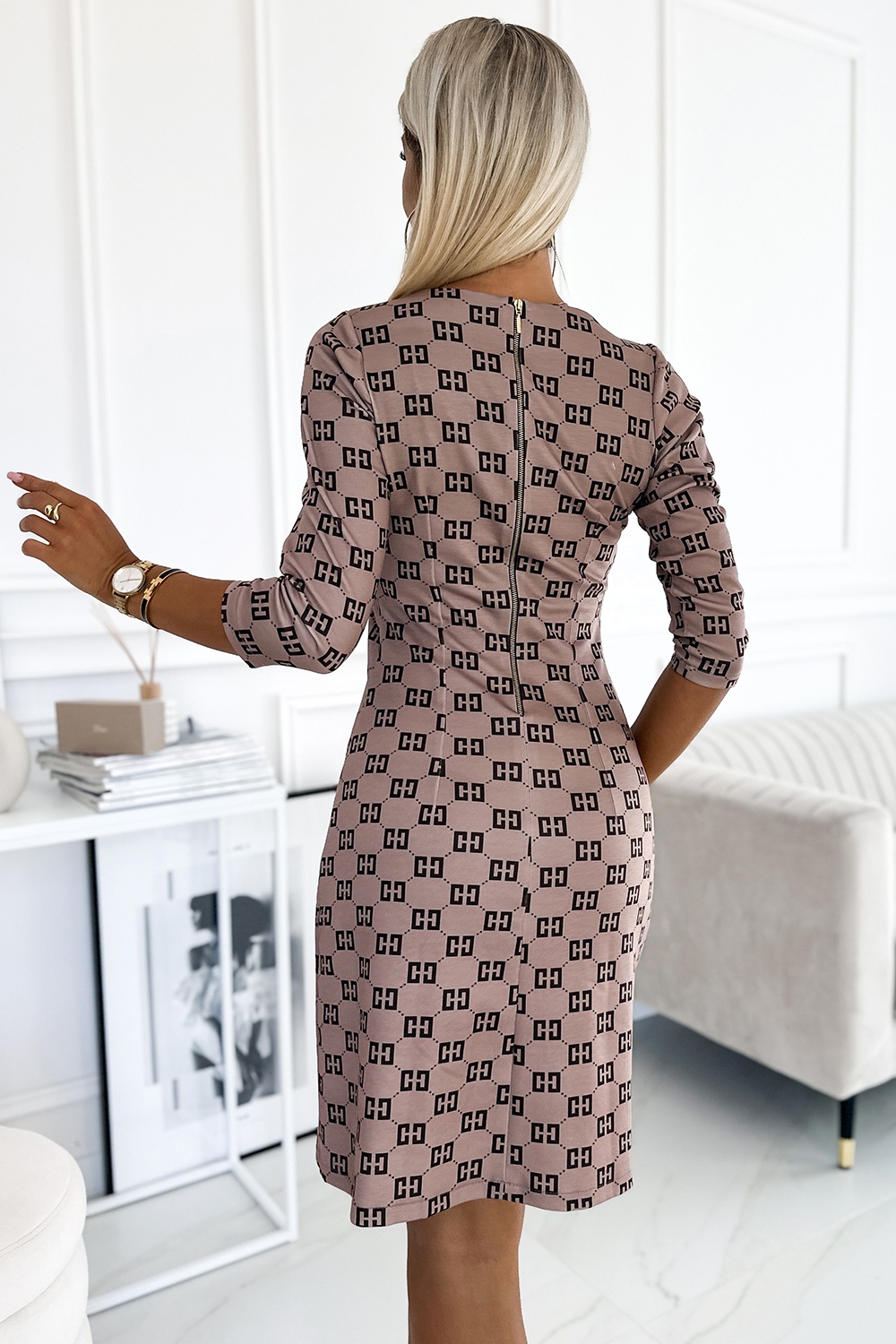  Daydress model 186313 Numoco  beige