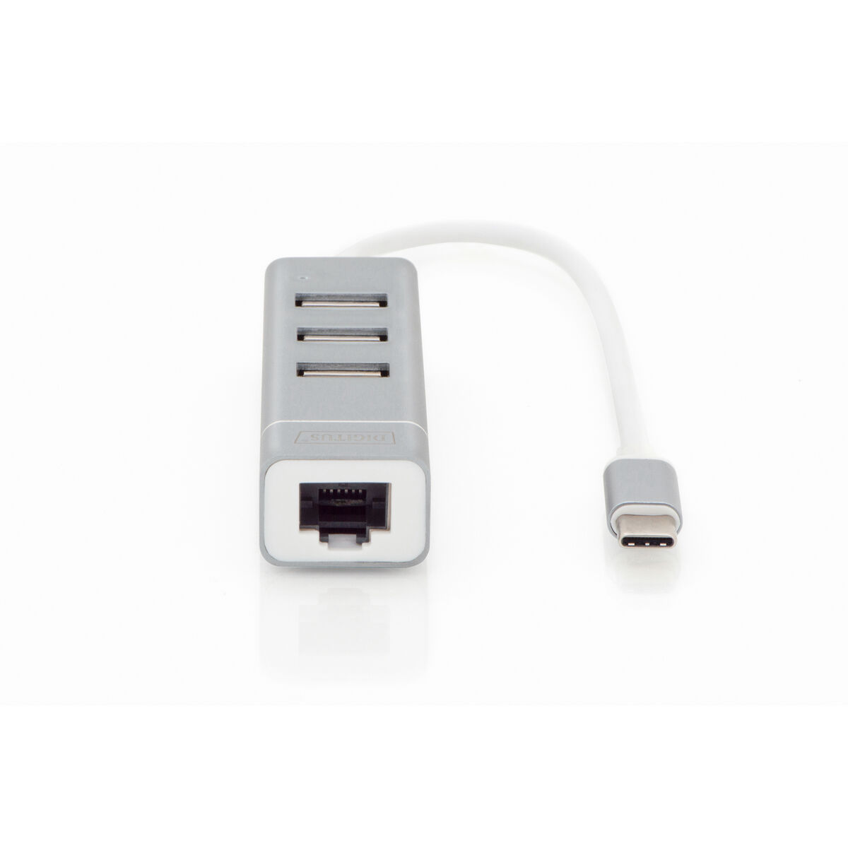 USB Hub Digitus DA-70253 Grey Aluminium