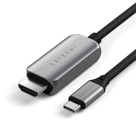 Satechi USB-C / HDMI 2.1 8K 2m cable space gray