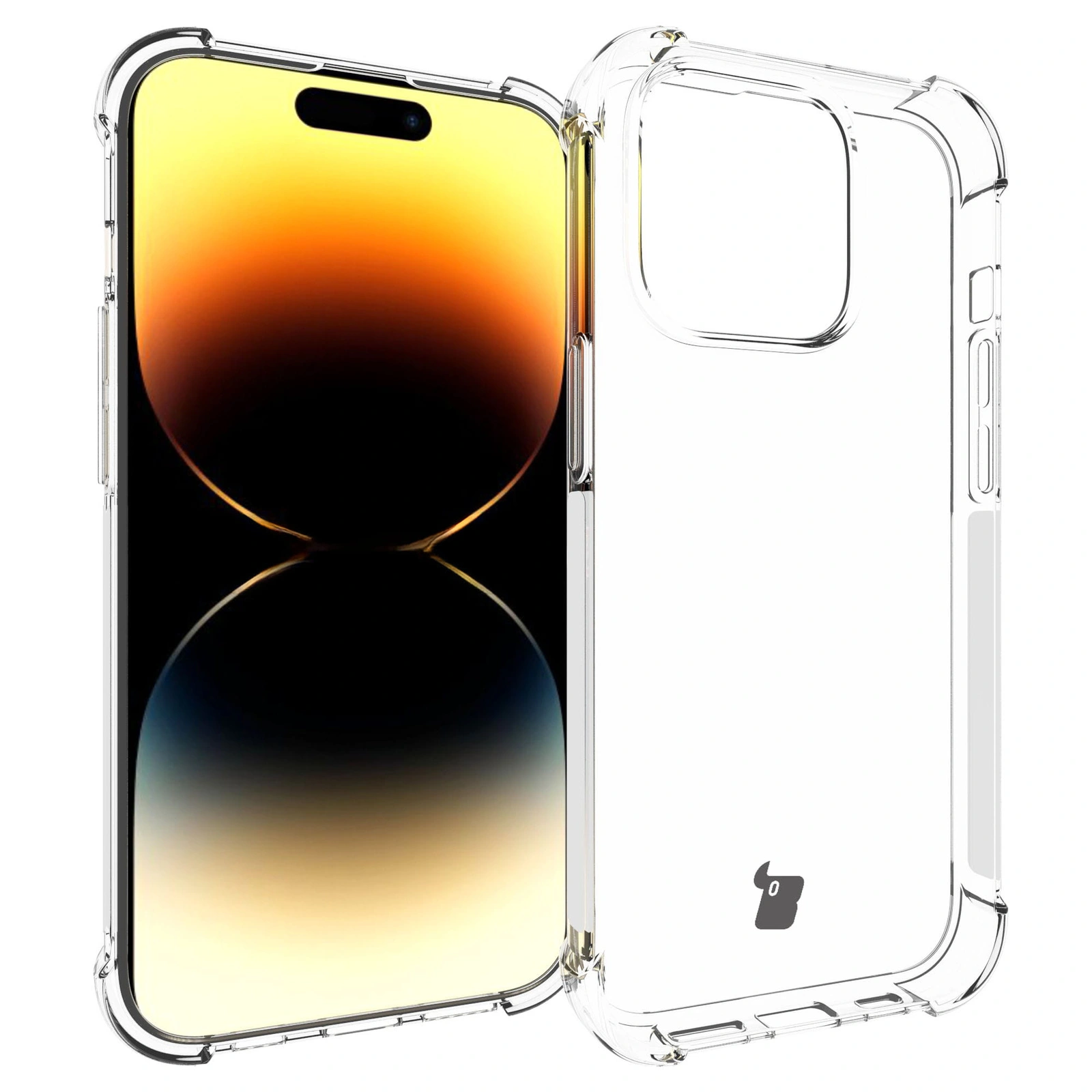 Bizon Case Clear Pack Apple iPhone 15 Pro clear