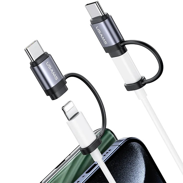 USAMS US-SJ677 Lightning / USB-C adapter 30W