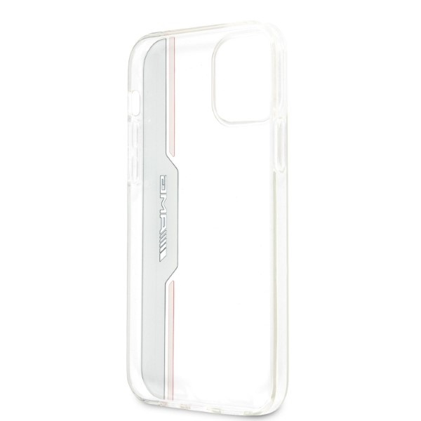 Mercedes AMG AMHCP12MTVLBR Apple iPhone 12/12 Pro transparent hardcase Electroplate Vertical