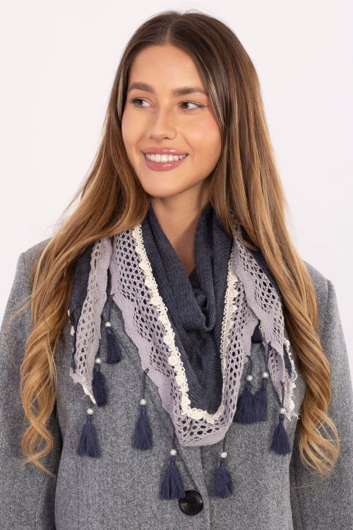  Neckerchief model AT  blue