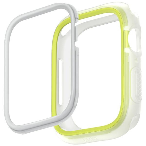 UNIQ Moduo Case Apple Watch 4/5/6/7/SE/8/9 40/41mm lime-white