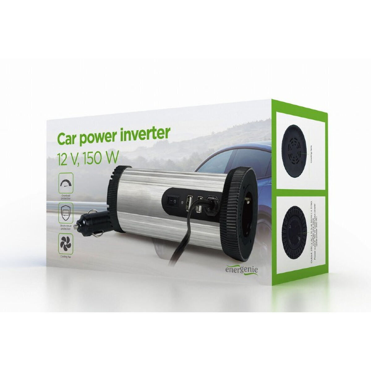 Car Charger GEMBIRD EG-PWC150-01 150W Car Charger GEMBIRD EG-PWC150-01 150W