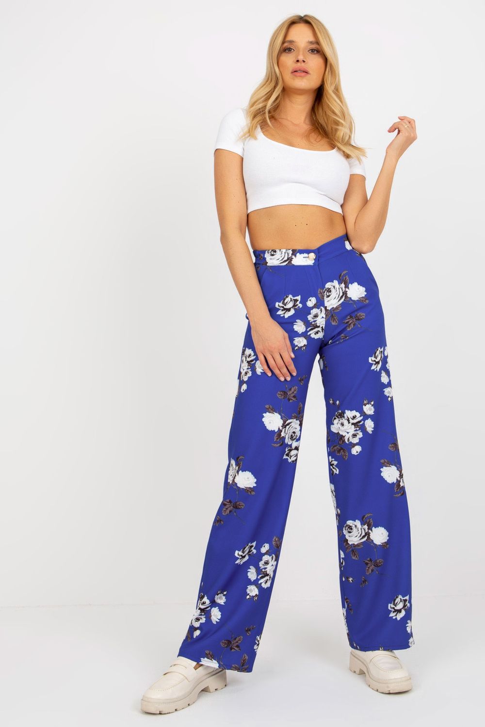 Women trousers model 175771 Lakerta  blue