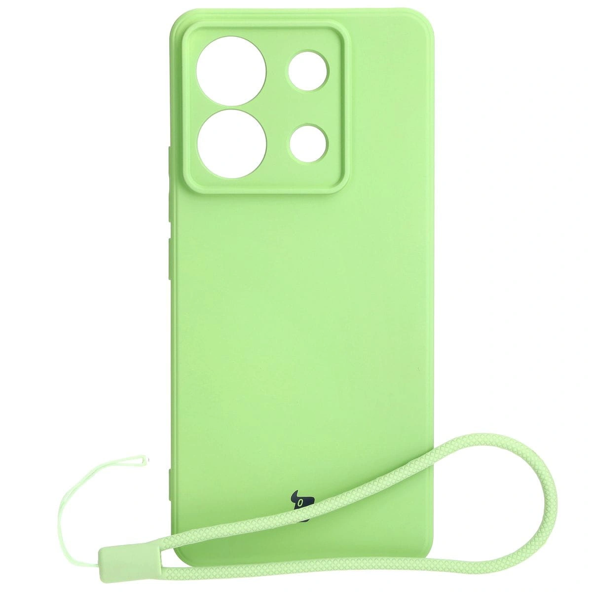 Bizon Case Silicone Sq Xiaomi Poco X6 / Xiaomi Redmi Note 13 Pro 5G light green