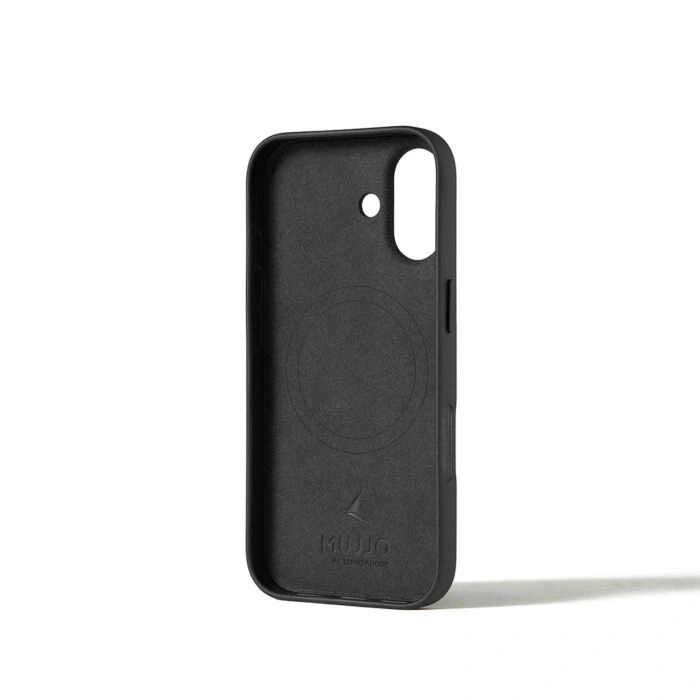 Etui Mujjo Leather Case do Apple iPhone 17 MagSafe (black)