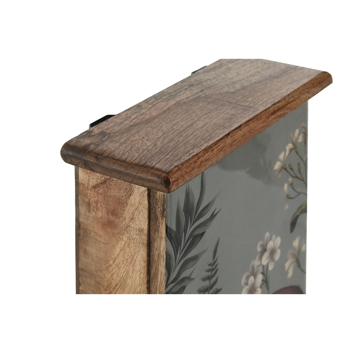 Key cupboard Home ESPRIT Natural 18 x 7,5 x 28 cm