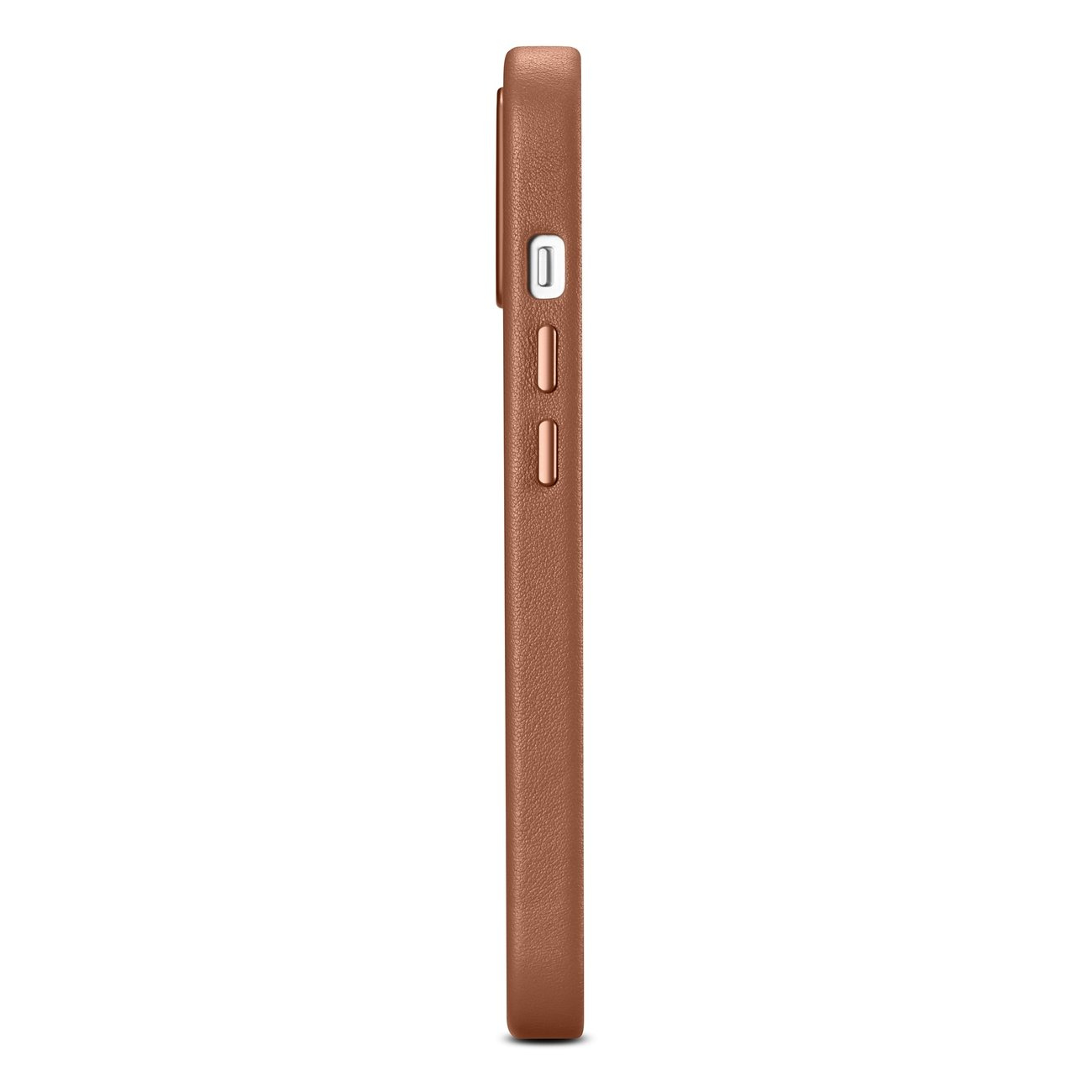 iCarer Case Leather MagSafe Apple iPhone 14 Plus brown