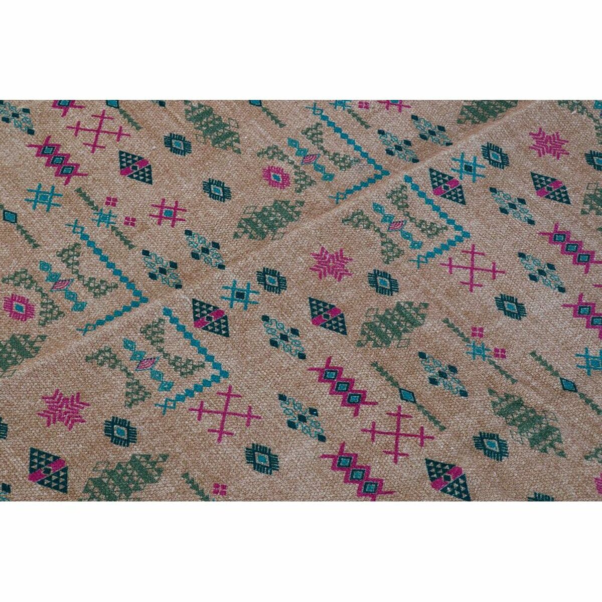 Carpet DKD Home Decor 160 x 230 x 0,4 cm Polyester White Ikat Boho (2 Units)