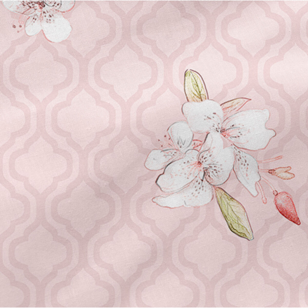 Fitted sheet HappyFriday Chinoiserie Multicolour 90 x 200 x 32 cm