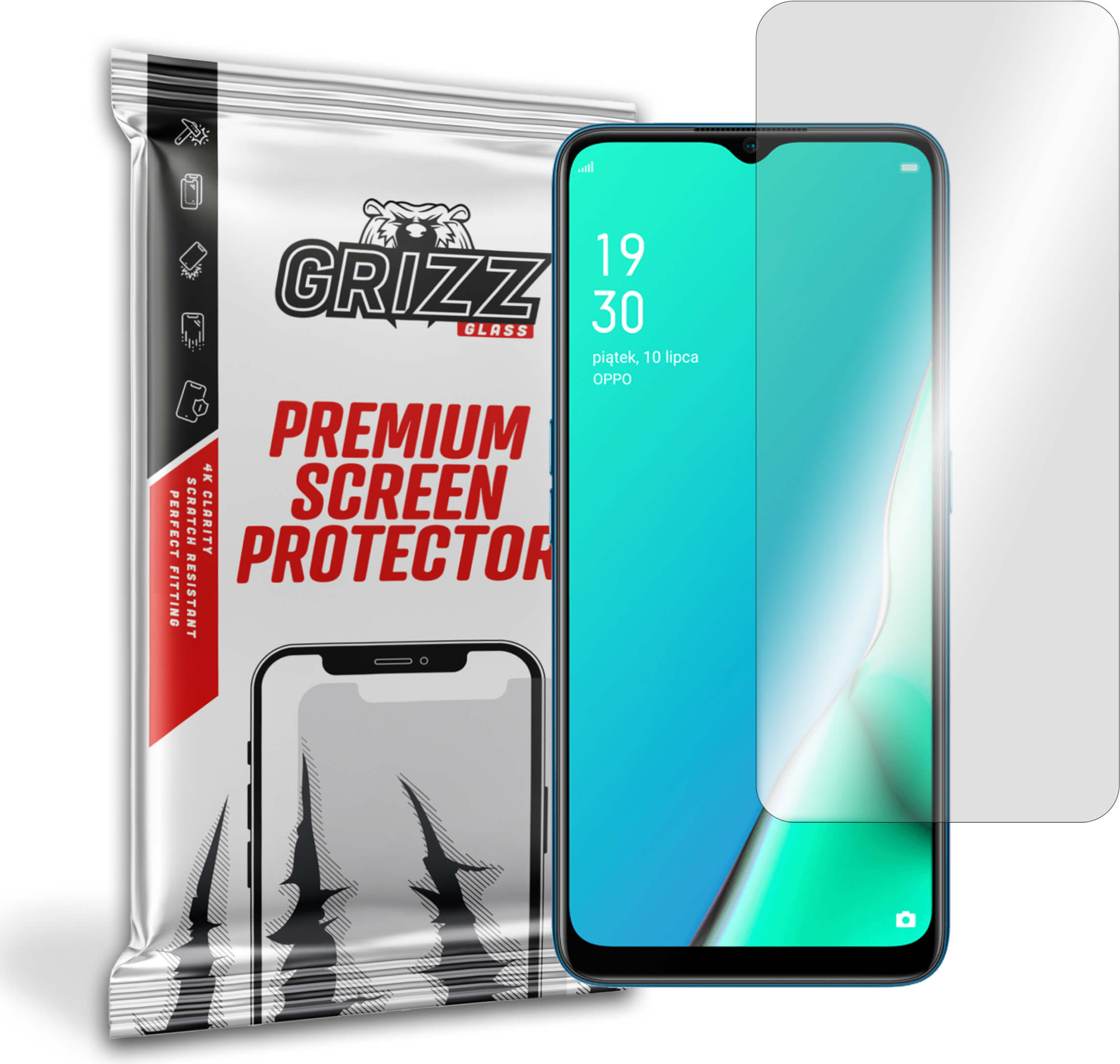 GrizzGlass HybridGlass Oppo A9 2020