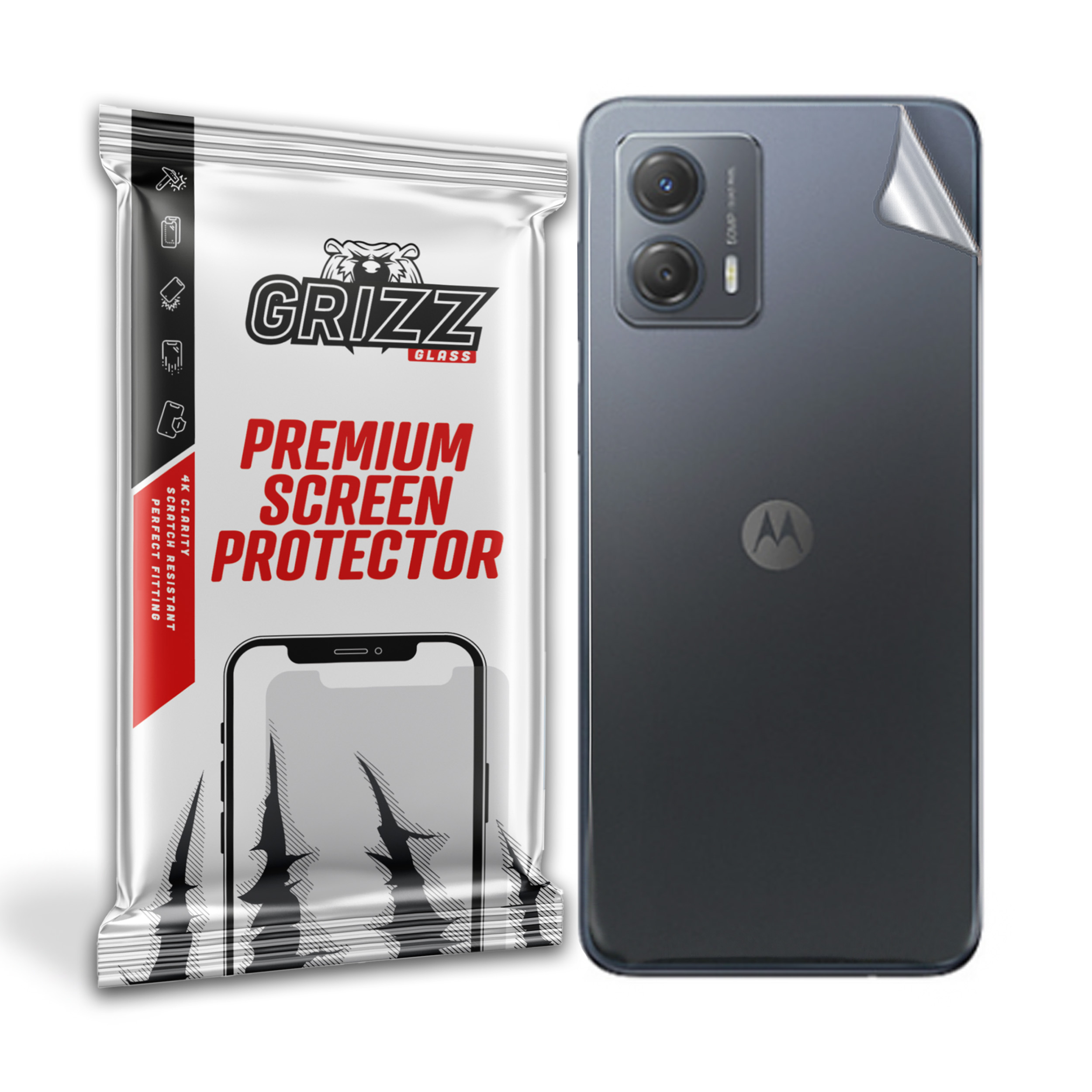 GrizzGlass SatinSkin Motorola Moto G53