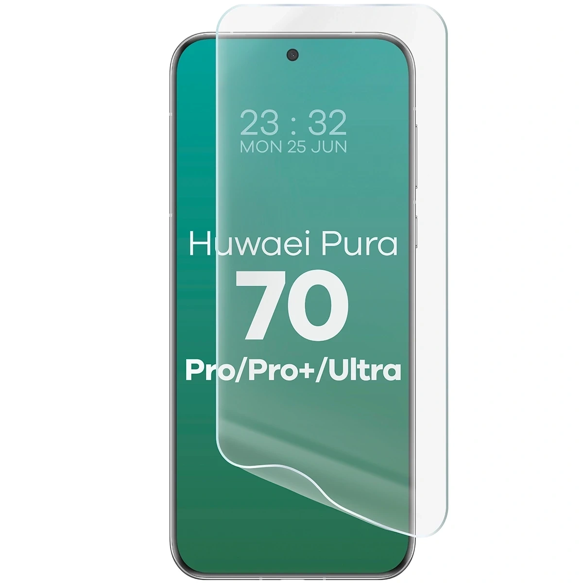 Folia hydrożelowa na ekran Bizon Glass Hydrogel Front do Huawei Pura 70 Pro / Pro+ Plus / Ultra