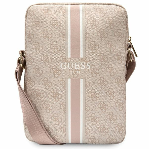Guess GUTB10P4RPSP 10 inch pink 4G Stripes Tablet Bag