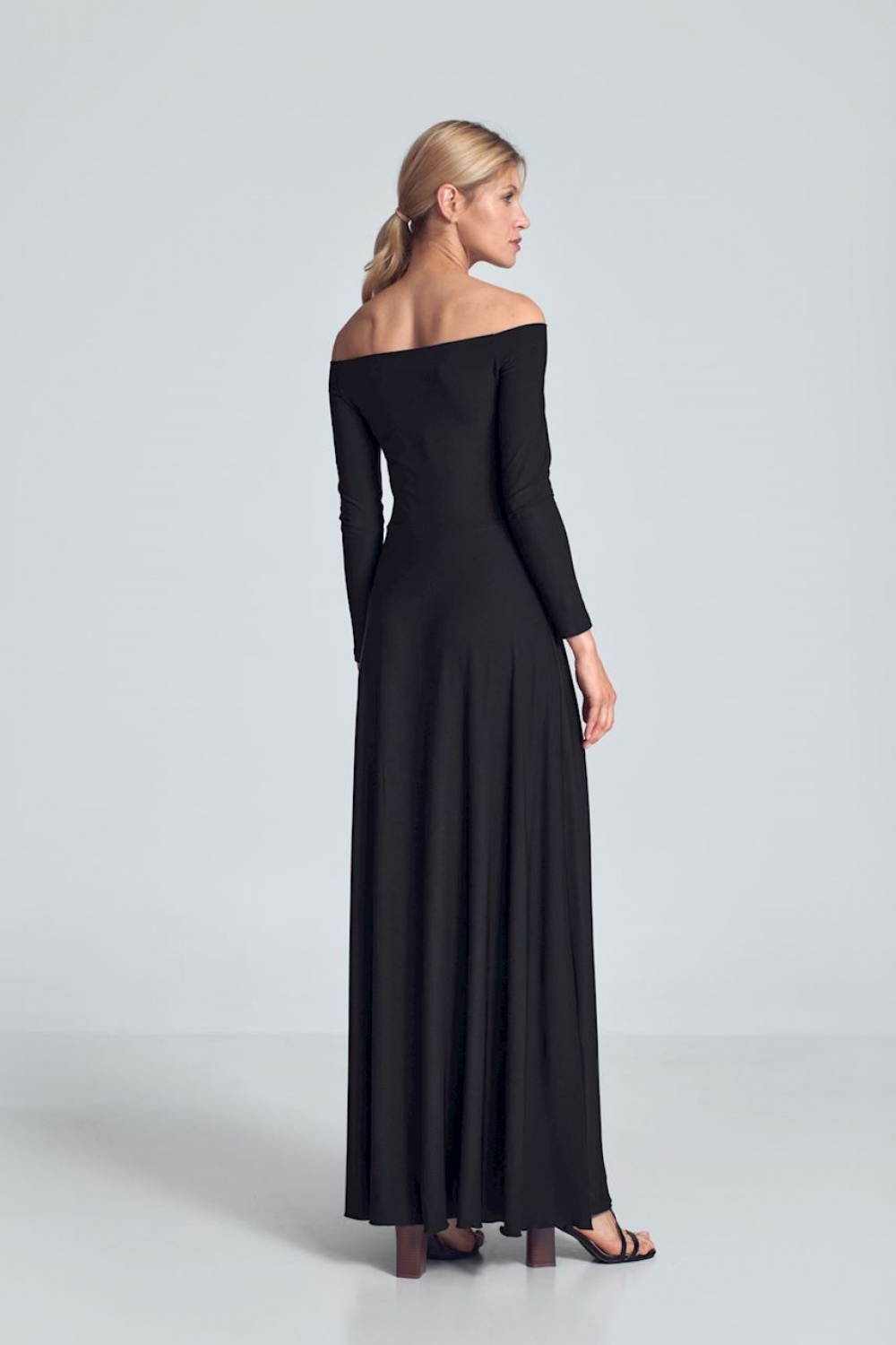 Long dress model 147924 Figl black Ladies