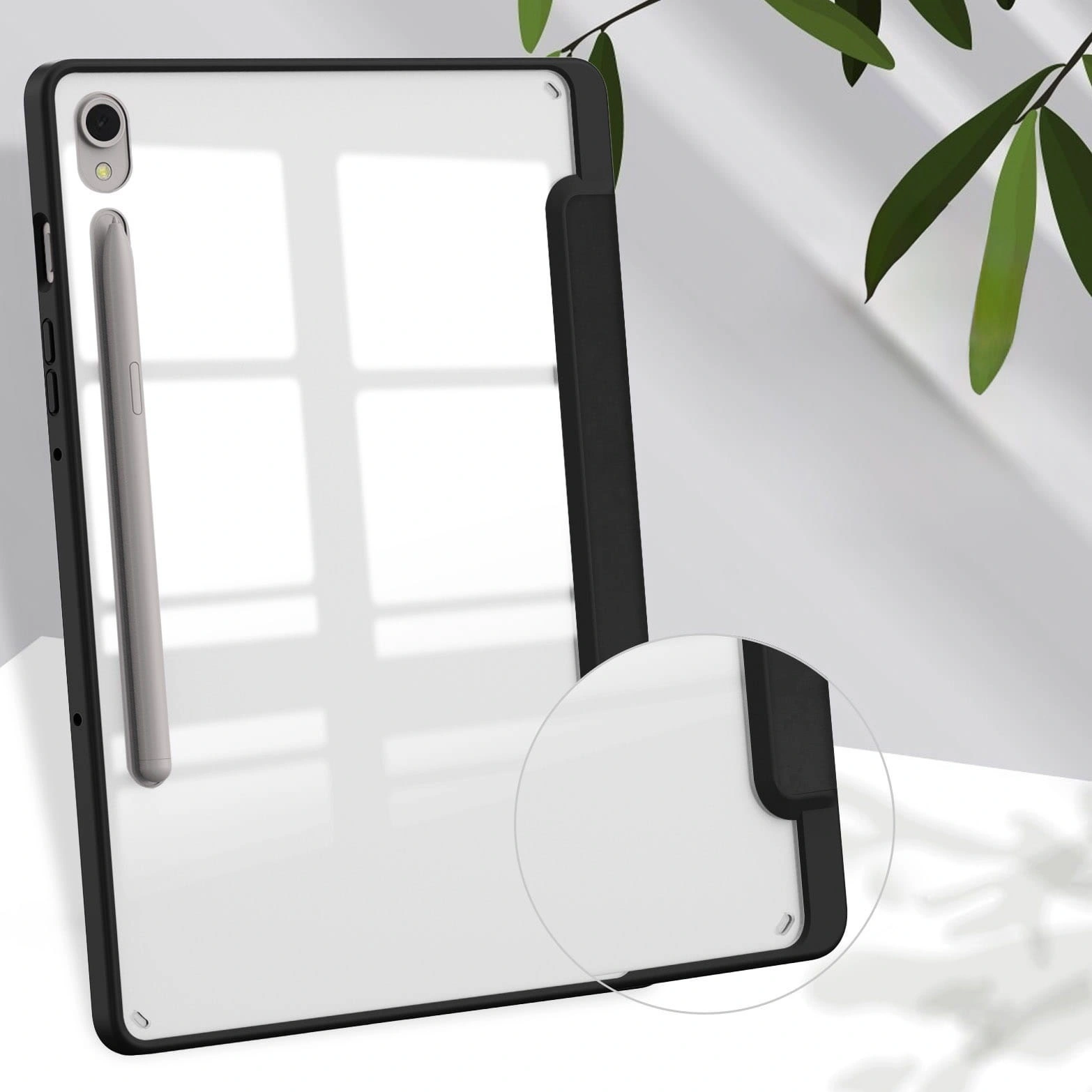 Bizon Case Tab Clear Matt Samsung Galaxy Tab S9 black