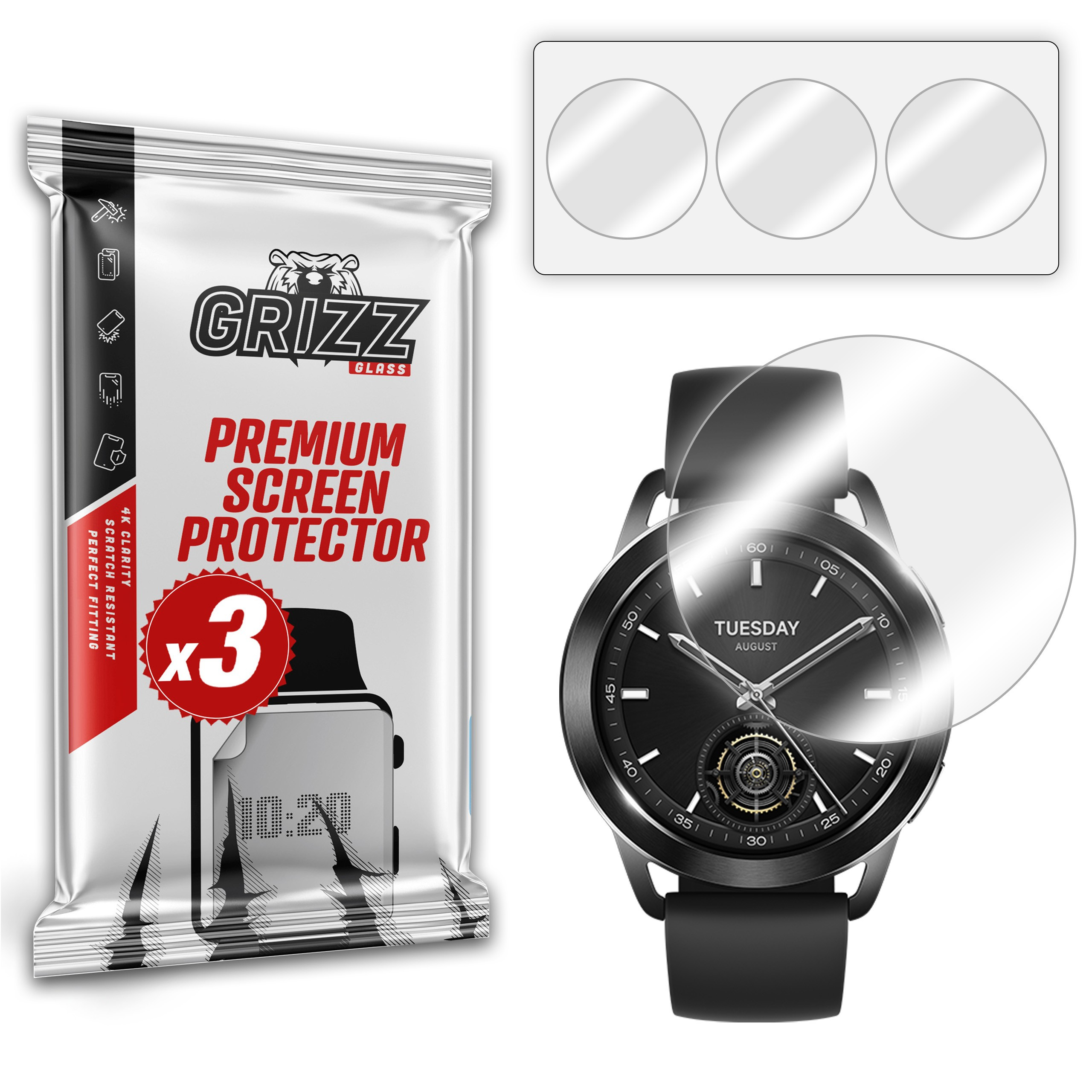 GrizzGlass Hydrofilm Xiaomi Watch S3