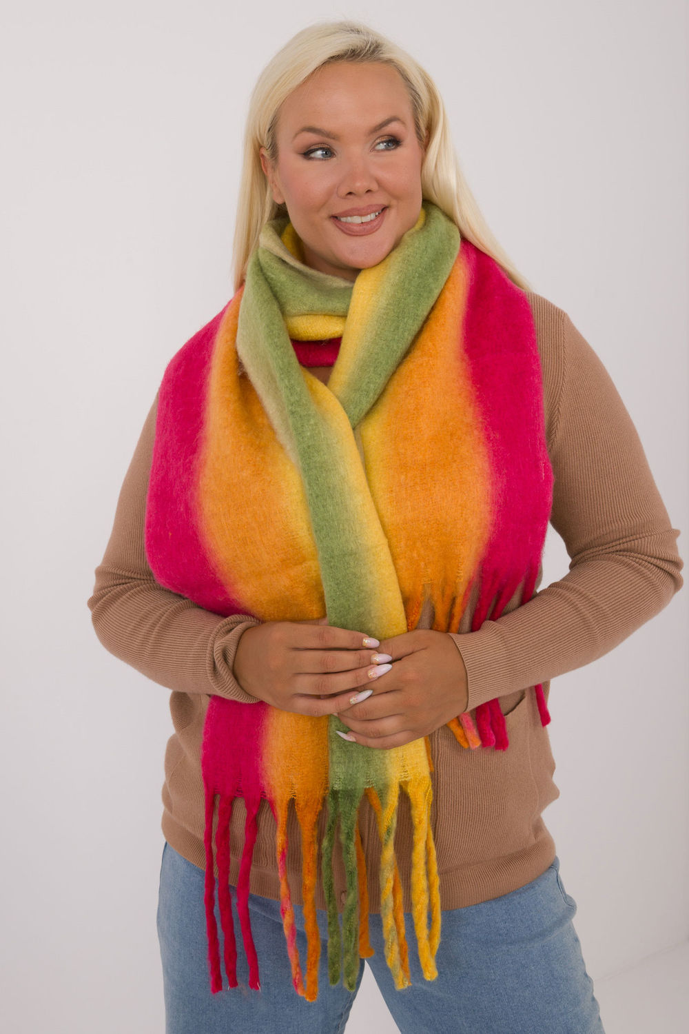  Shawl model 200285 AT  green