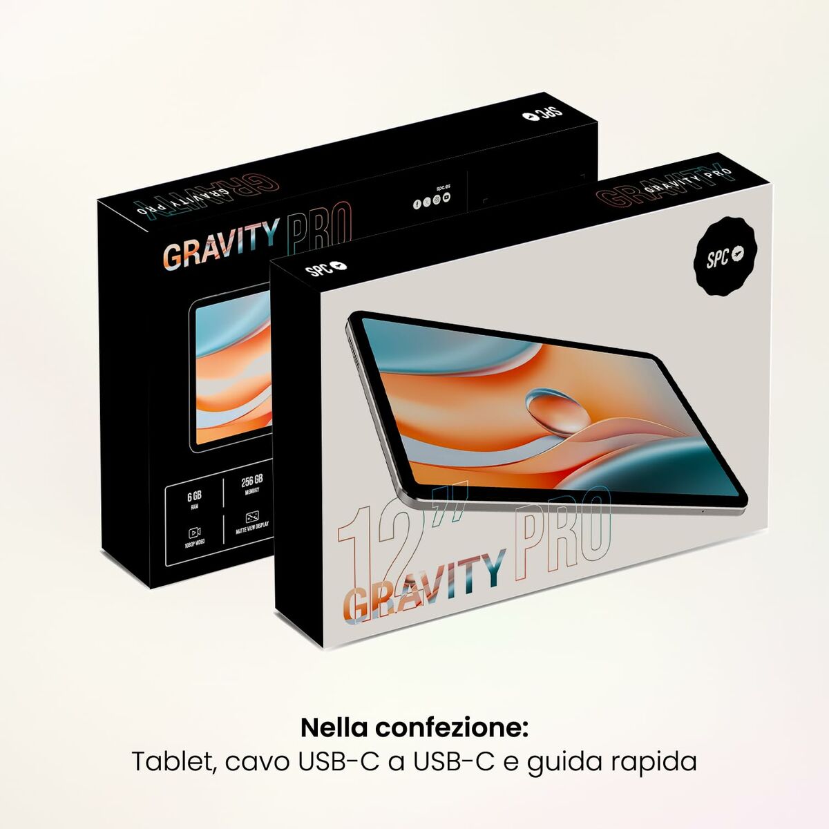 Tablet SPC 97946256L 12" 6 GB RAM 256 GB Silver