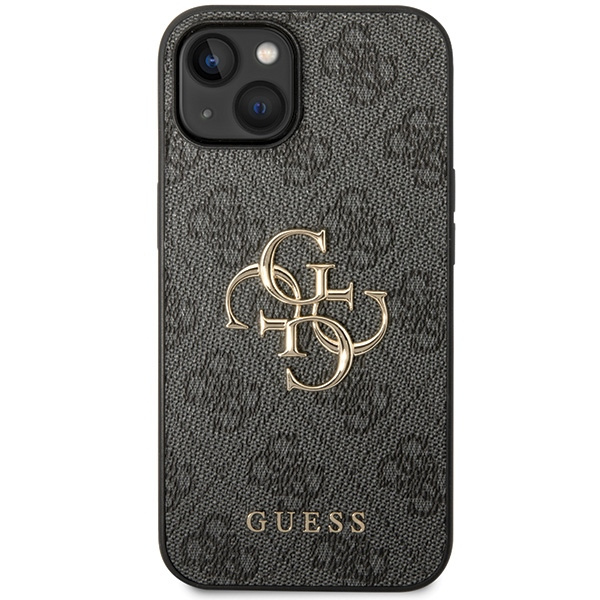 Guess GUHCP15M4GMGGR Apple iPhone 15 Plus hardcase 4G Big Metal Logo grey