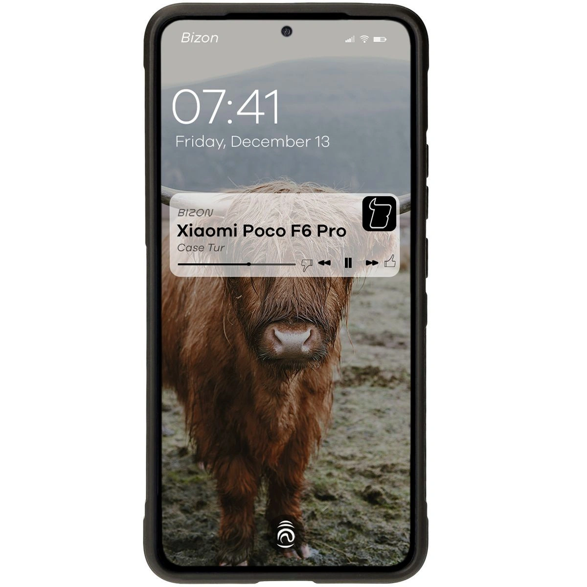 Bizon Case Tur Xiaomi Poco F6 Pro black