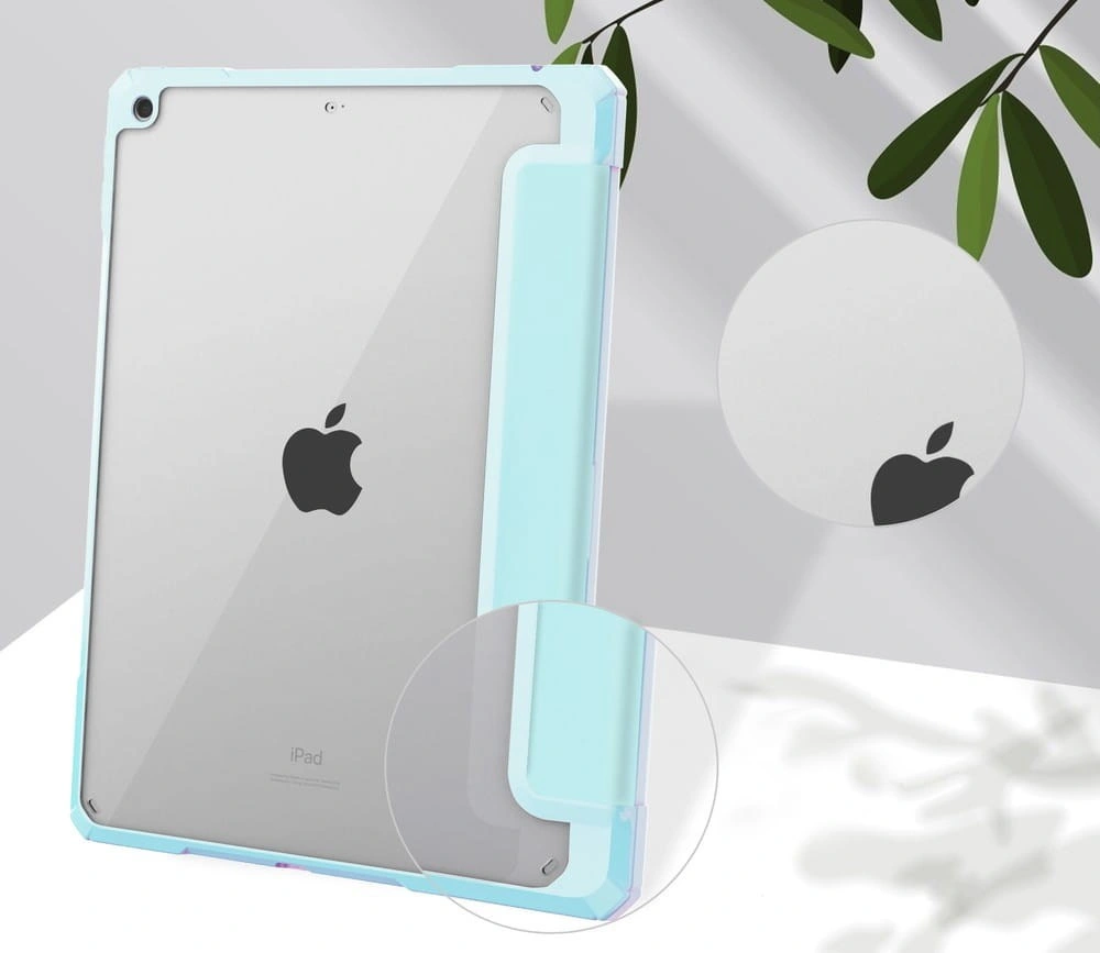 Bizon Case Tab Clear Matt Apple iPad 9/8/7 10.2 2021/2020/2019 blue