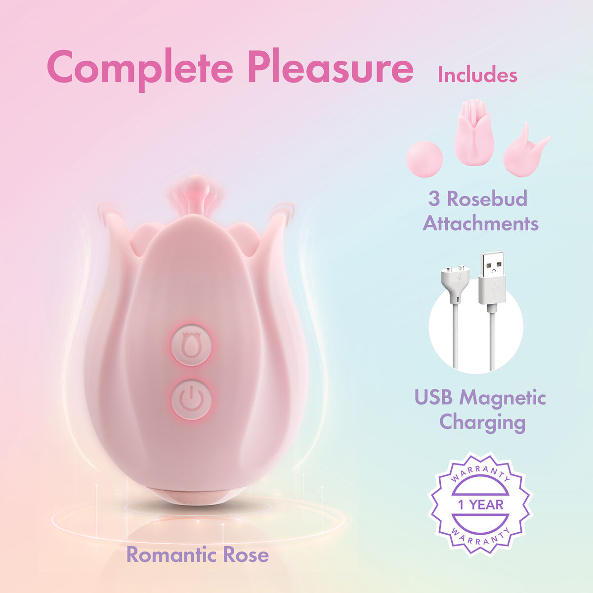 Massager Blush Play with me Pink Massager Blush Play with me Pink