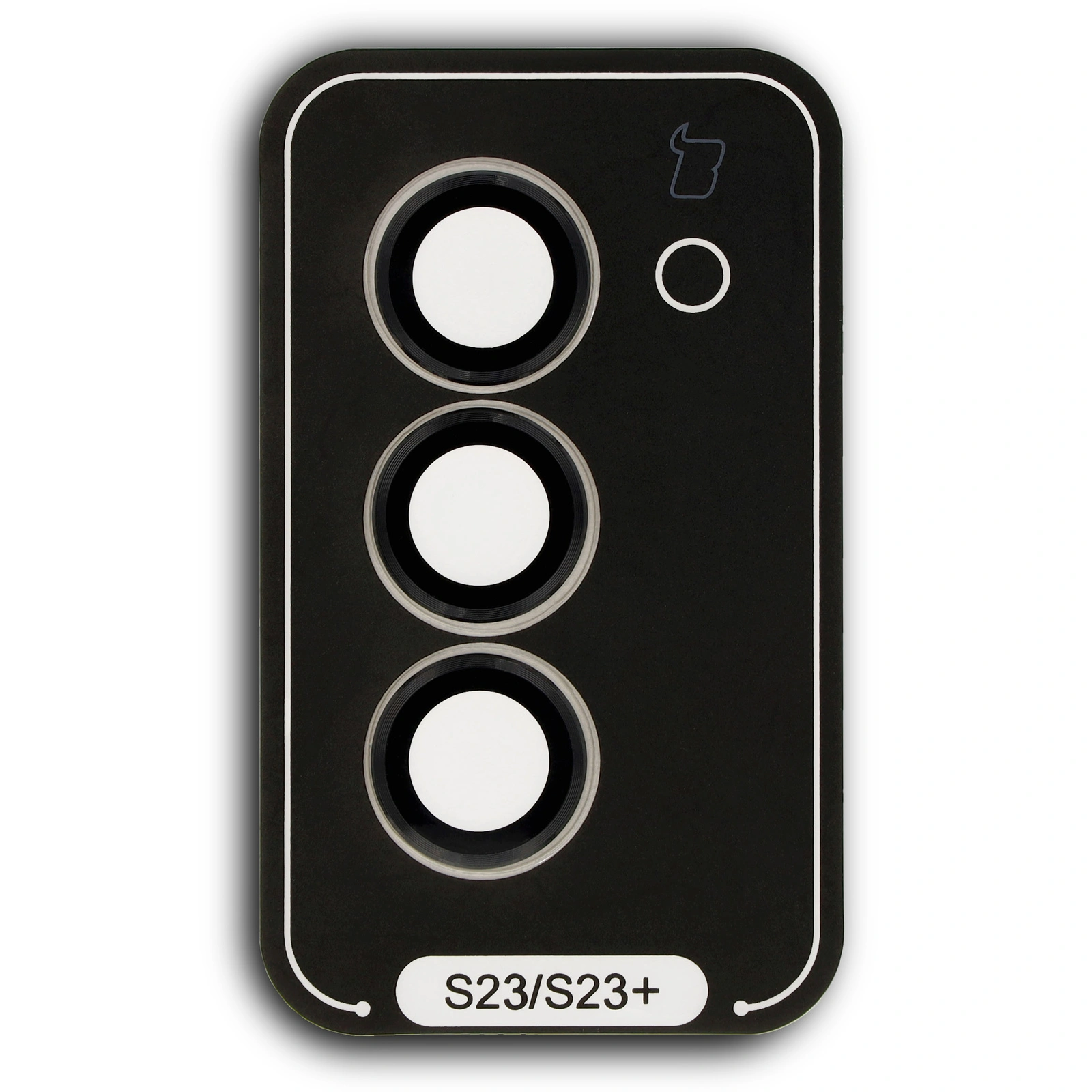 Bizon Glass Snap Lens Samsung Galaxy S23 / S23+ Plus black