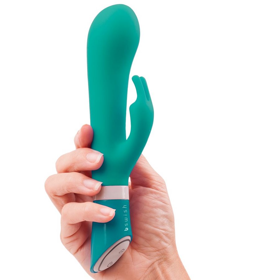 B SWISH  BWILD DELUXE BUNNY RABBIT VIBRATOR JADE