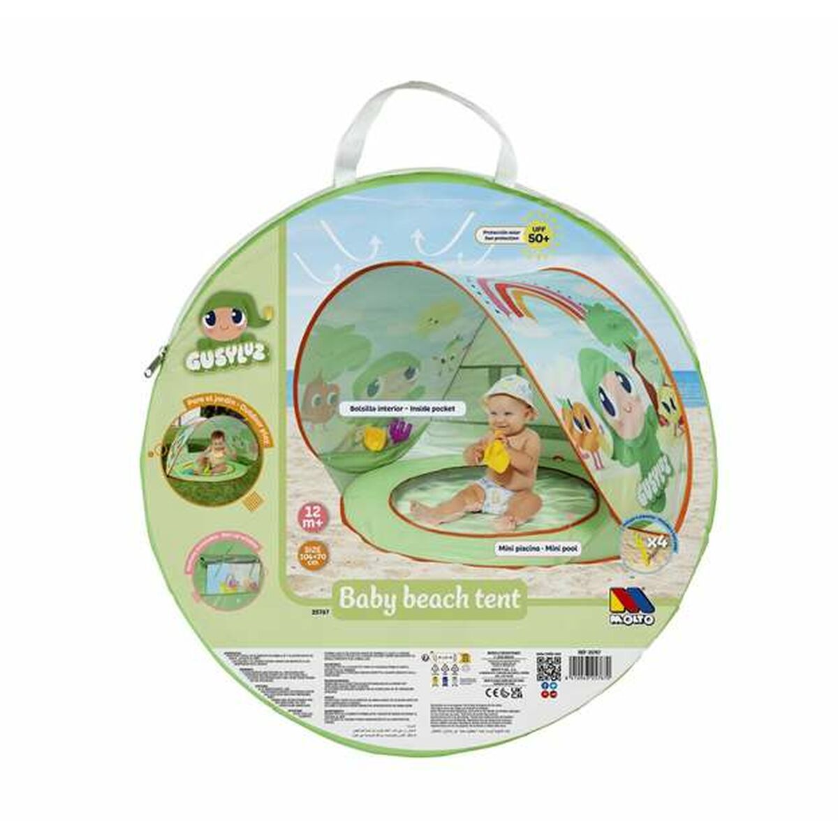 Children’s Beach Tent with Pool Moltó
