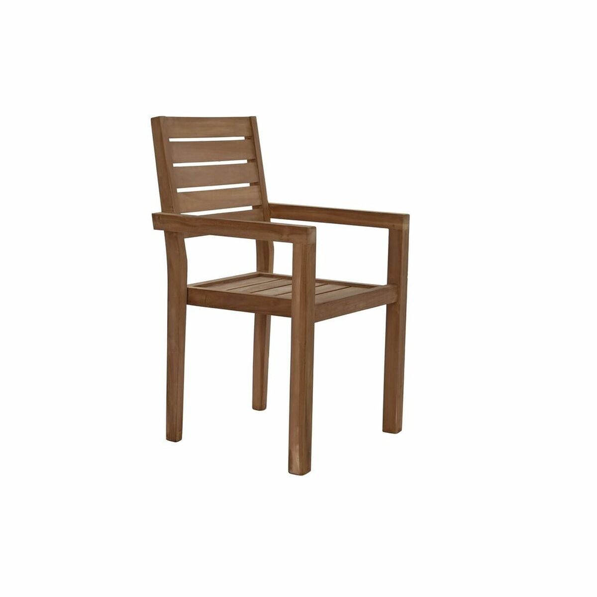 Garden chair DKD Home Decor Brown Teak (58 x 48 x 91 cm)