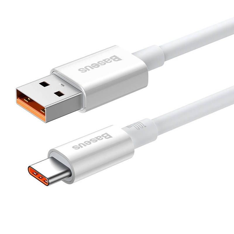 Baseus Superior Series USB-USB-C Cable, 100W, 2m (white)
