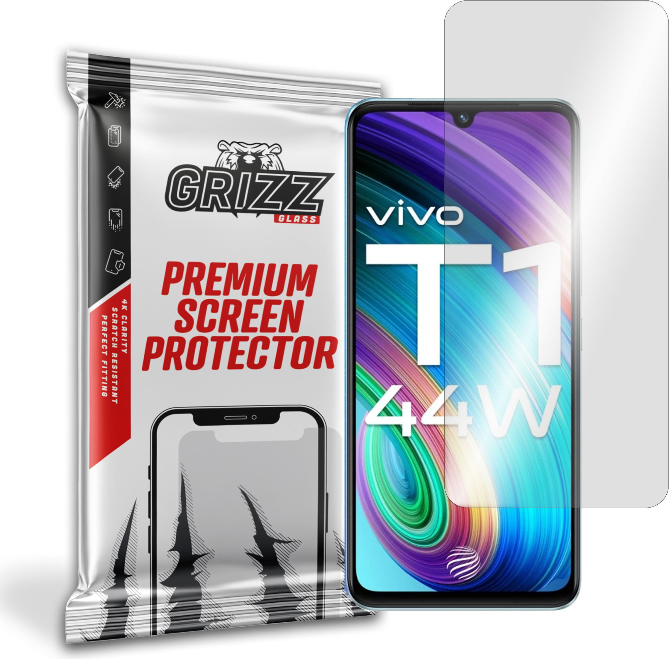 GrizzGlass Hydrofilm vivo T1 4G V2153(44W)