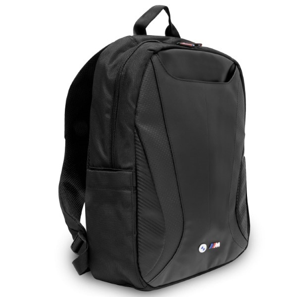 BMW BMBP15SPCTFK 16 inch black Carbon&Leather Tricolor Bag