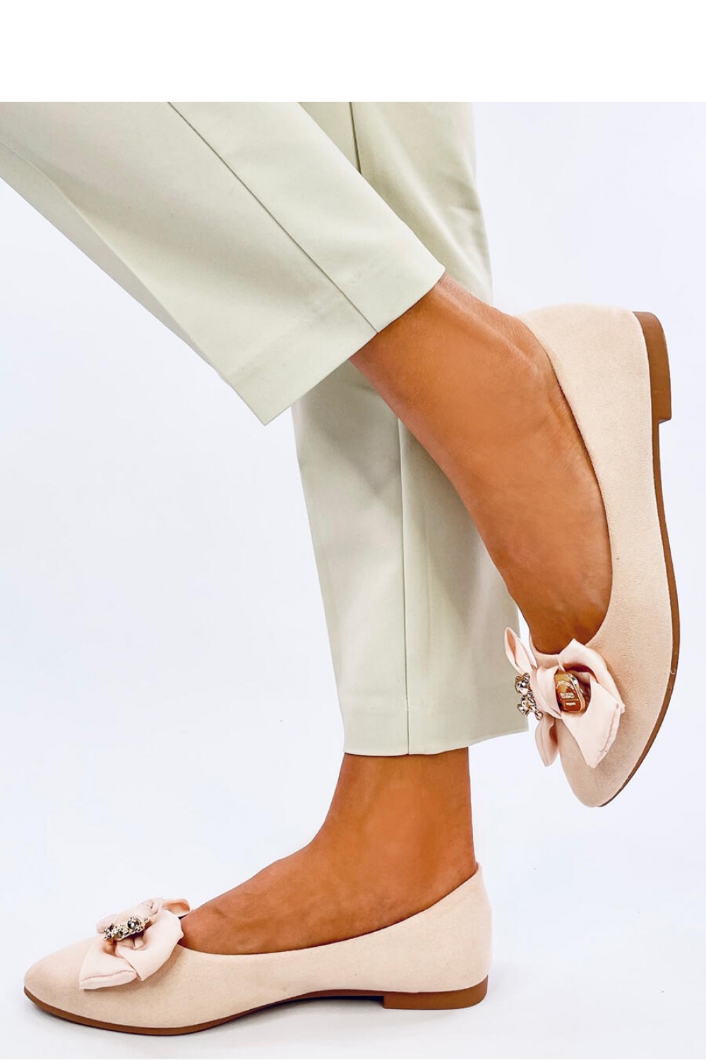  Ballet flats model 192613 Inello  beige