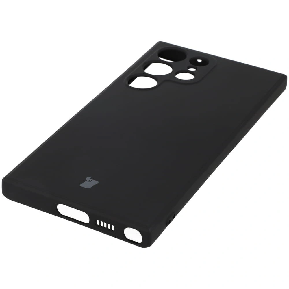 Bizon Case Silicone Sq Samsung Galaxy S23 Ultra black