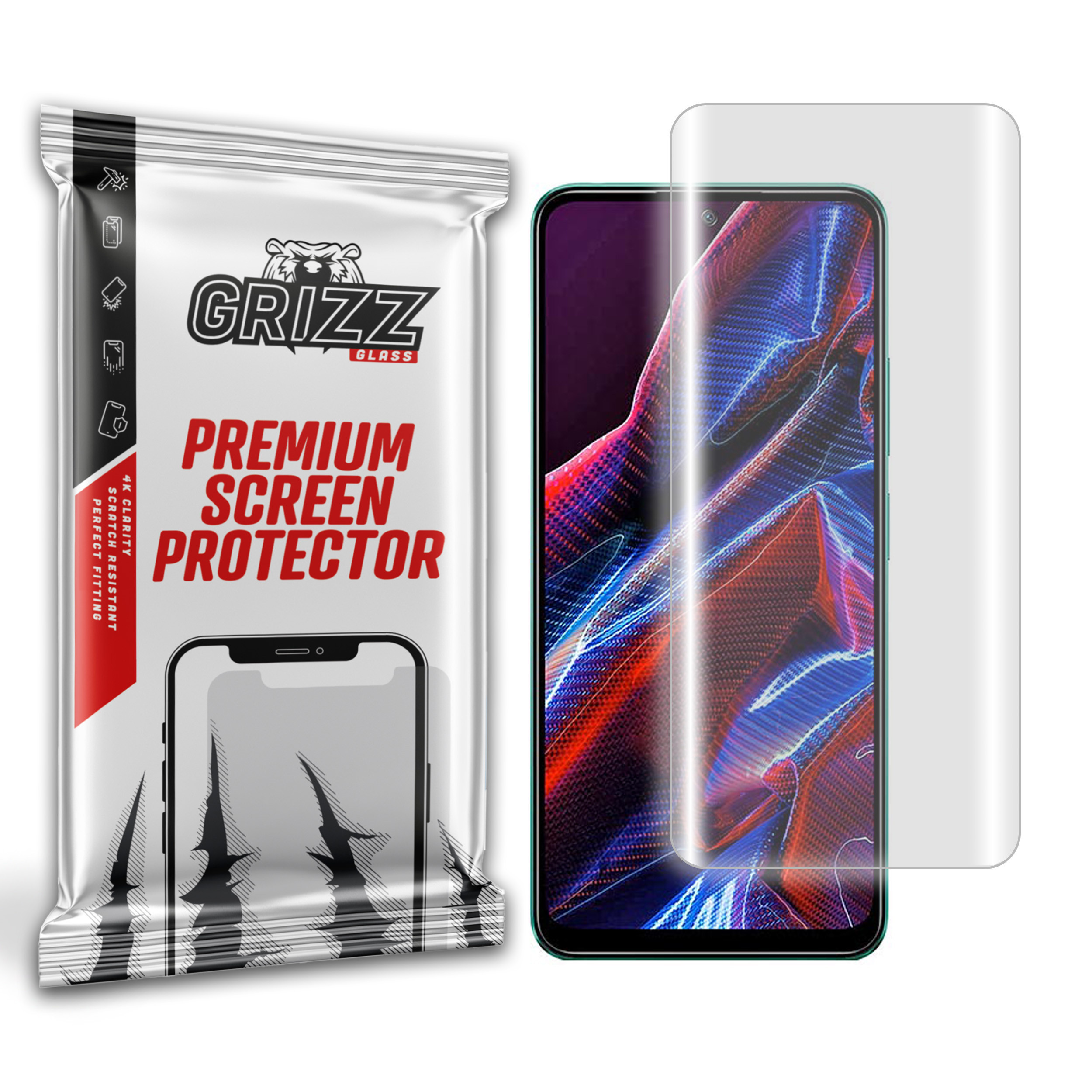 GrizzGlass Hydrofilm POCO X5 hydrogel film