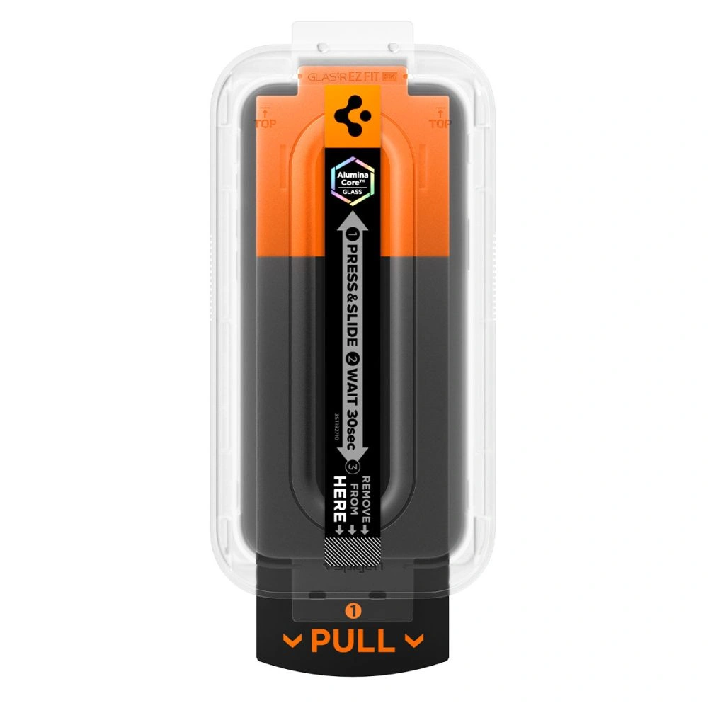 Szkło hartowane Spigen Glas.tr Ez Fit Pro do Apple iPhone 16 Pro / 17 / 17 Pro Clear