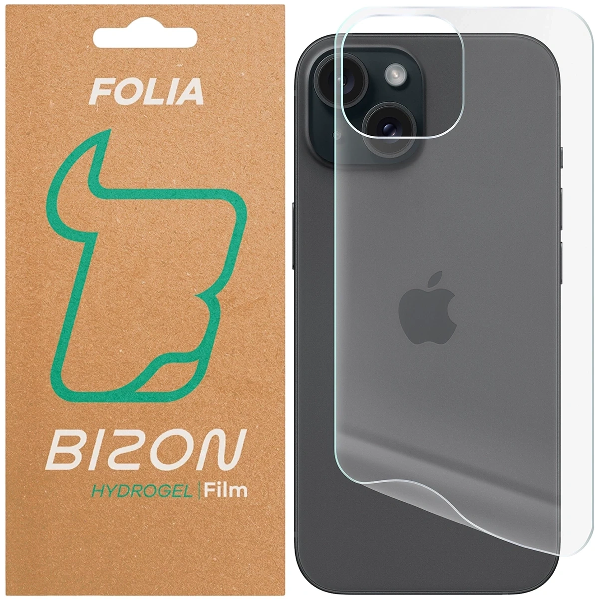 Folia hydrożelowa na tył Bizon Glass Hydrogel do Apple iPhone 15