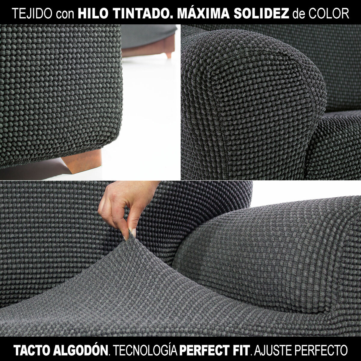 Cover for chaise longue with long right arm Sofaskins NIAGARA 210 - 340 cm Cover for chaise longue with long right arm Sofaskins NIAGARA 210 - 340 cm
